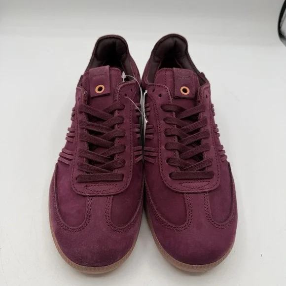 Adidas Samba Deep Hue Pack Shoes Womens 7.5 Burgundy/Maroon Gum Sneakers BY2834 - Picture 5 of 15